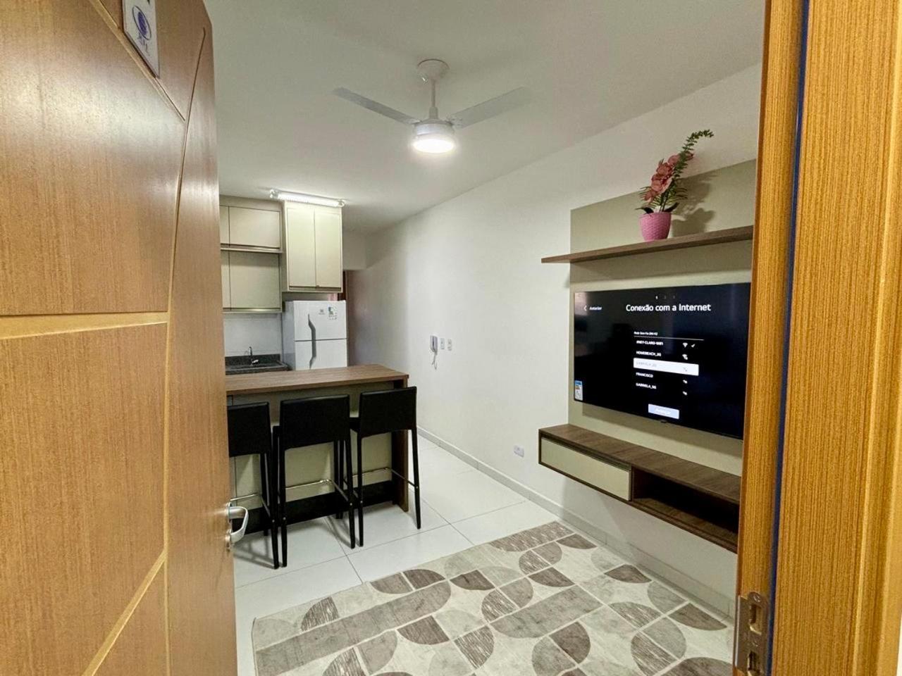 Novo Apto Canto Do Forte, Rua Praia Vista Montanha, Com Wi Fi, Homebeach10, 01 Vaga De Garagem, Melhores Restaurantes Ao Lado プライア・グランデ エクステリア 写真