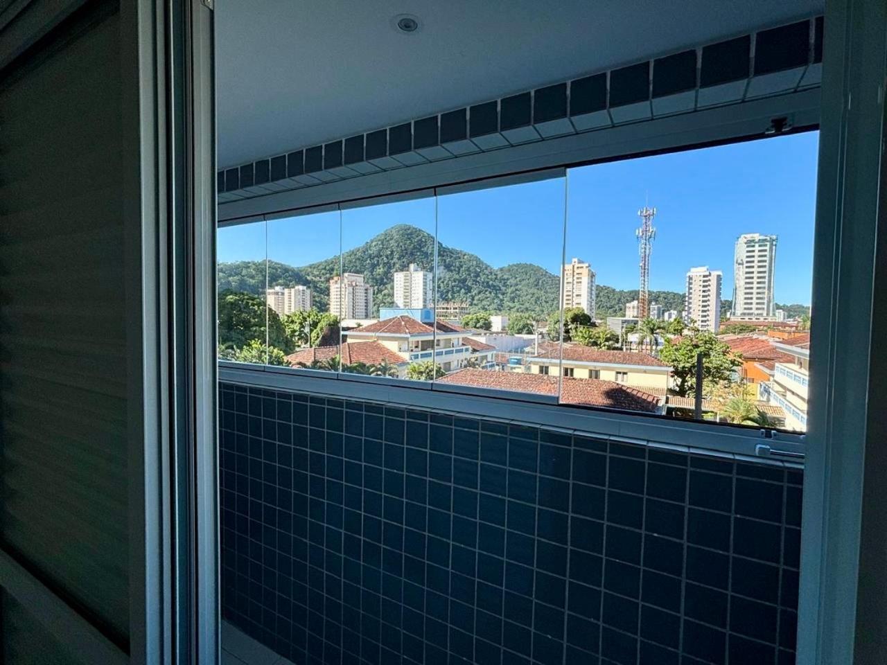 Novo Apto Canto Do Forte, Rua Praia Vista Montanha, Com Wi Fi, Homebeach10, 01 Vaga De Garagem, Melhores Restaurantes Ao Lado プライア・グランデ エクステリア 写真