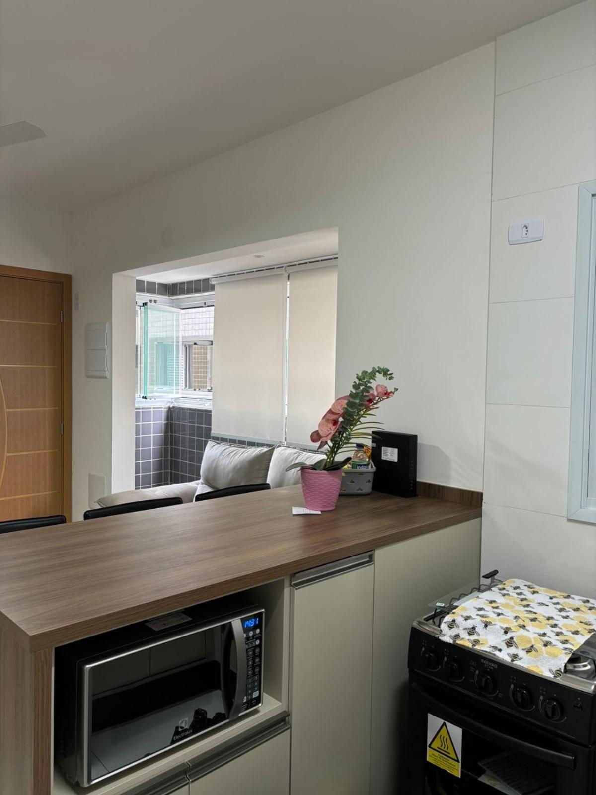 Novo Apto Canto Do Forte, Rua Praia Vista Montanha, Com Wi Fi, Homebeach10, 01 Vaga De Garagem, Melhores Restaurantes Ao Lado プライア・グランデ エクステリア 写真