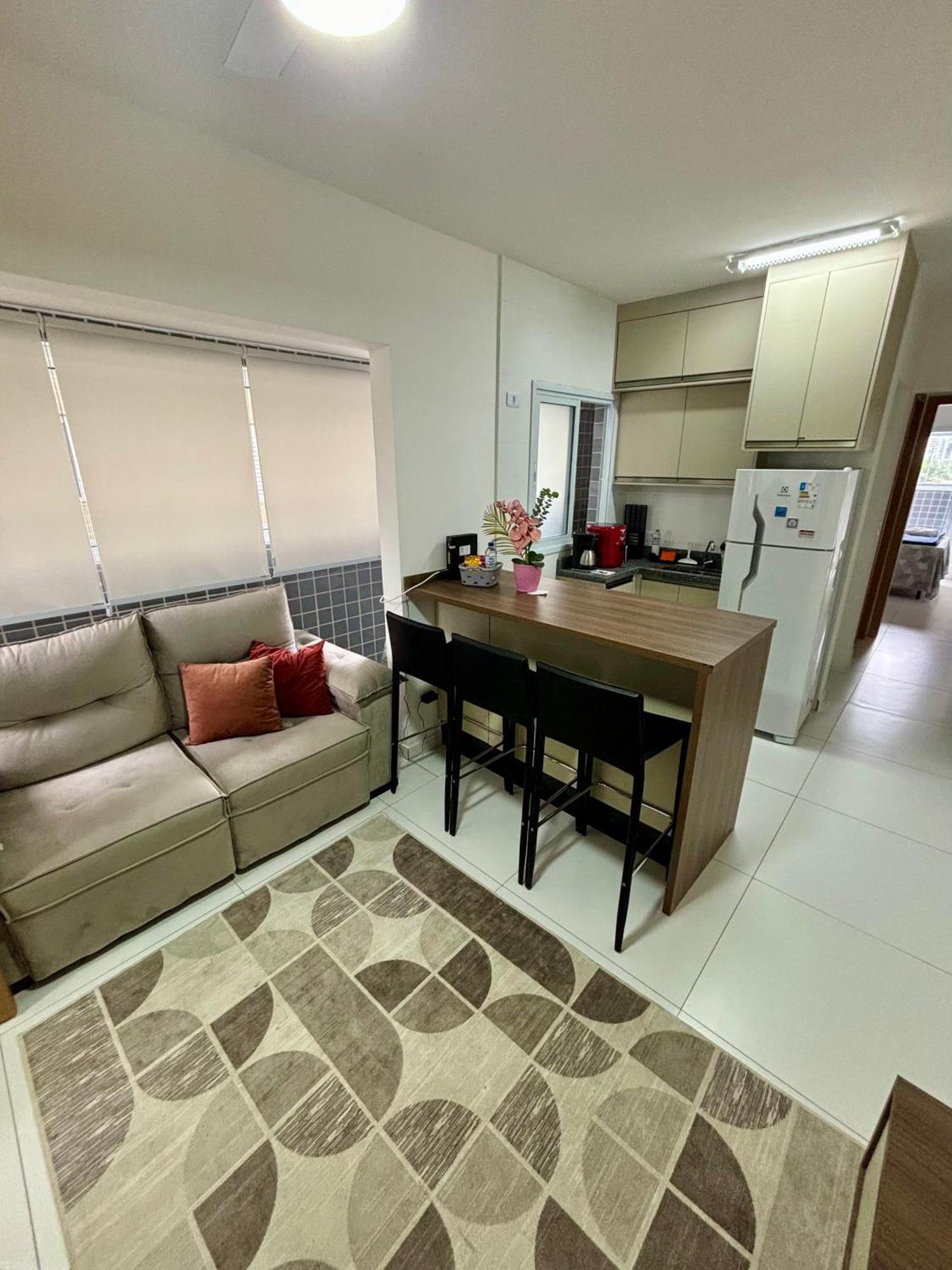 Novo Apto Canto Do Forte, Rua Praia Vista Montanha, Com Wi Fi, Homebeach10, 01 Vaga De Garagem, Melhores Restaurantes Ao Lado プライア・グランデ エクステリア 写真
