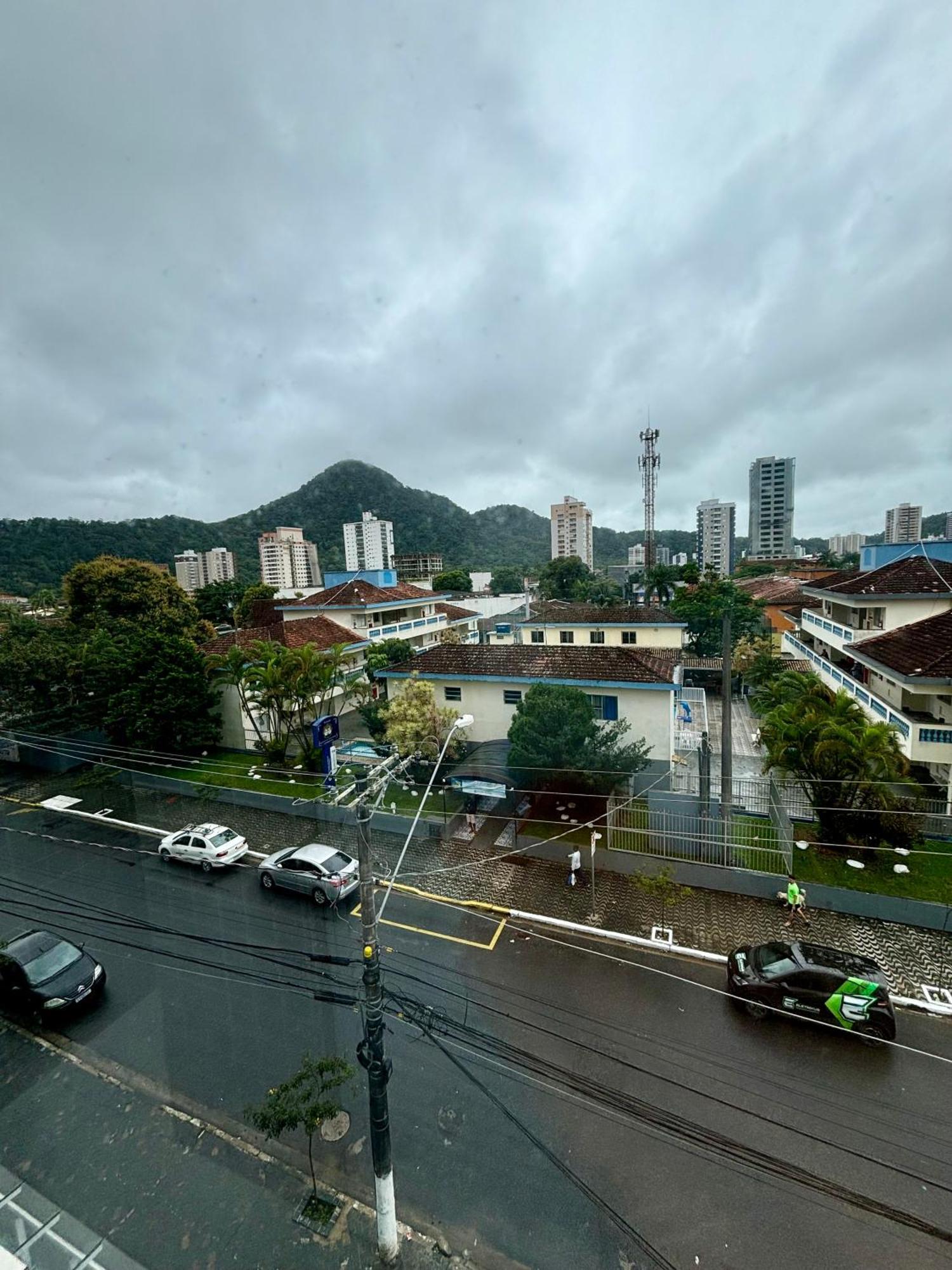 Novo Apto Canto Do Forte, Rua Praia Vista Montanha, Com Wi Fi, Homebeach10, 01 Vaga De Garagem, Melhores Restaurantes Ao Lado プライア・グランデ エクステリア 写真