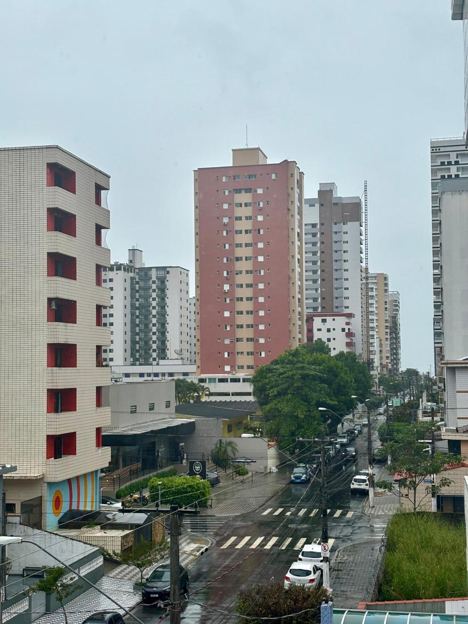 Novo Apto Canto Do Forte, Rua Praia Vista Montanha, Com Wi Fi, Homebeach10, 01 Vaga De Garagem, Melhores Restaurantes Ao Lado プライア・グランデ エクステリア 写真